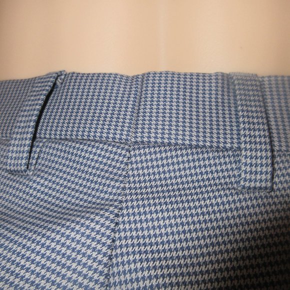 Banana Republic Men Dress Grey Black  Pattern Cotton   Pants Slim Fit  32x30 - Picture 7 of 14